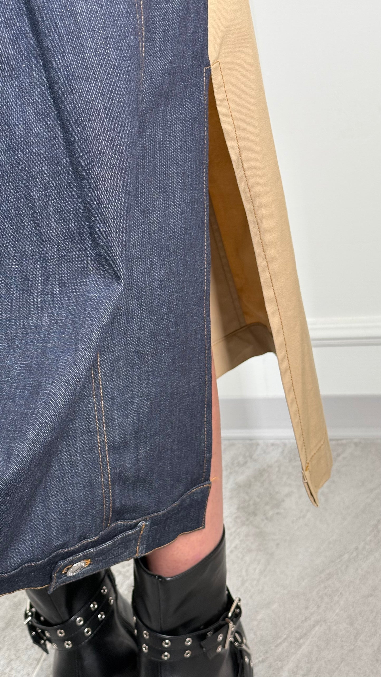 Vicolo OUTLET Trench Denim B08