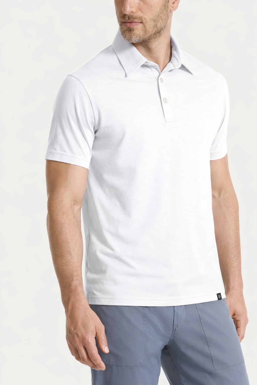 RAGNO Polo Jersey White