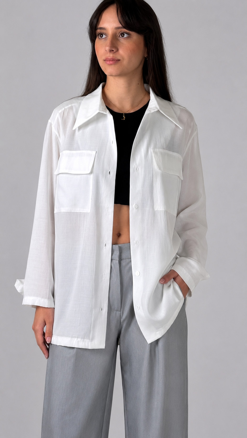 Kikisix Camicia Over Modal S1