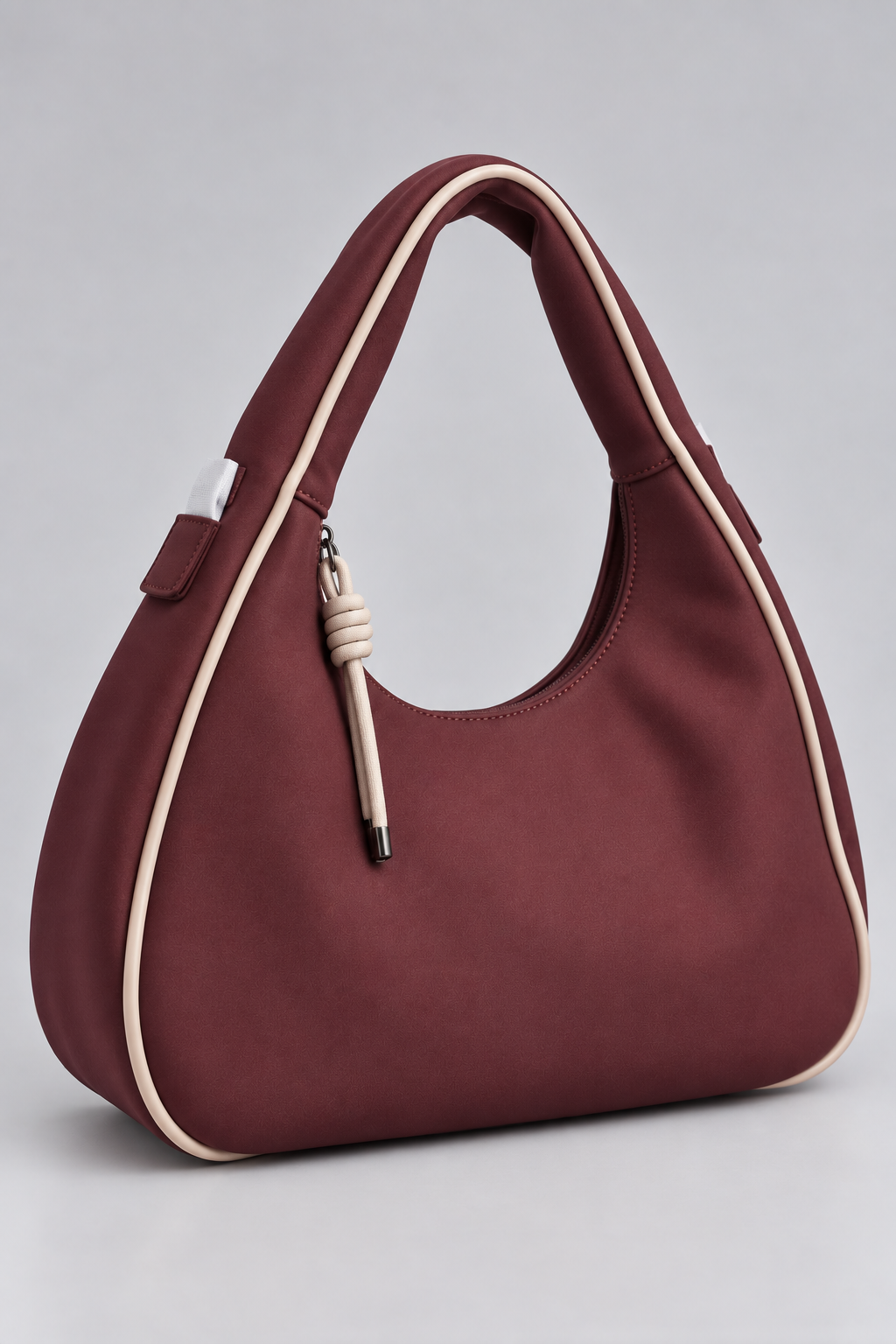 KONTATTO Borsa Hobo Bordeaux