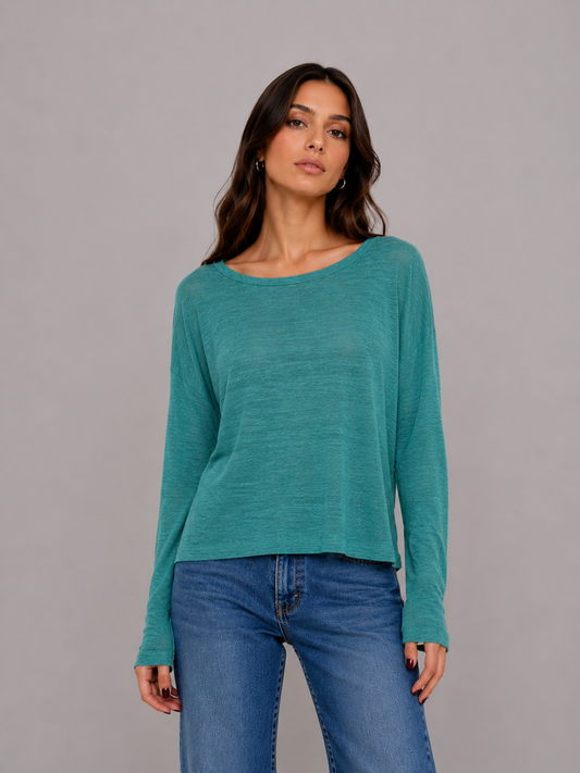 FINE SERIE OTTODAME Maglia Verde Acqua
