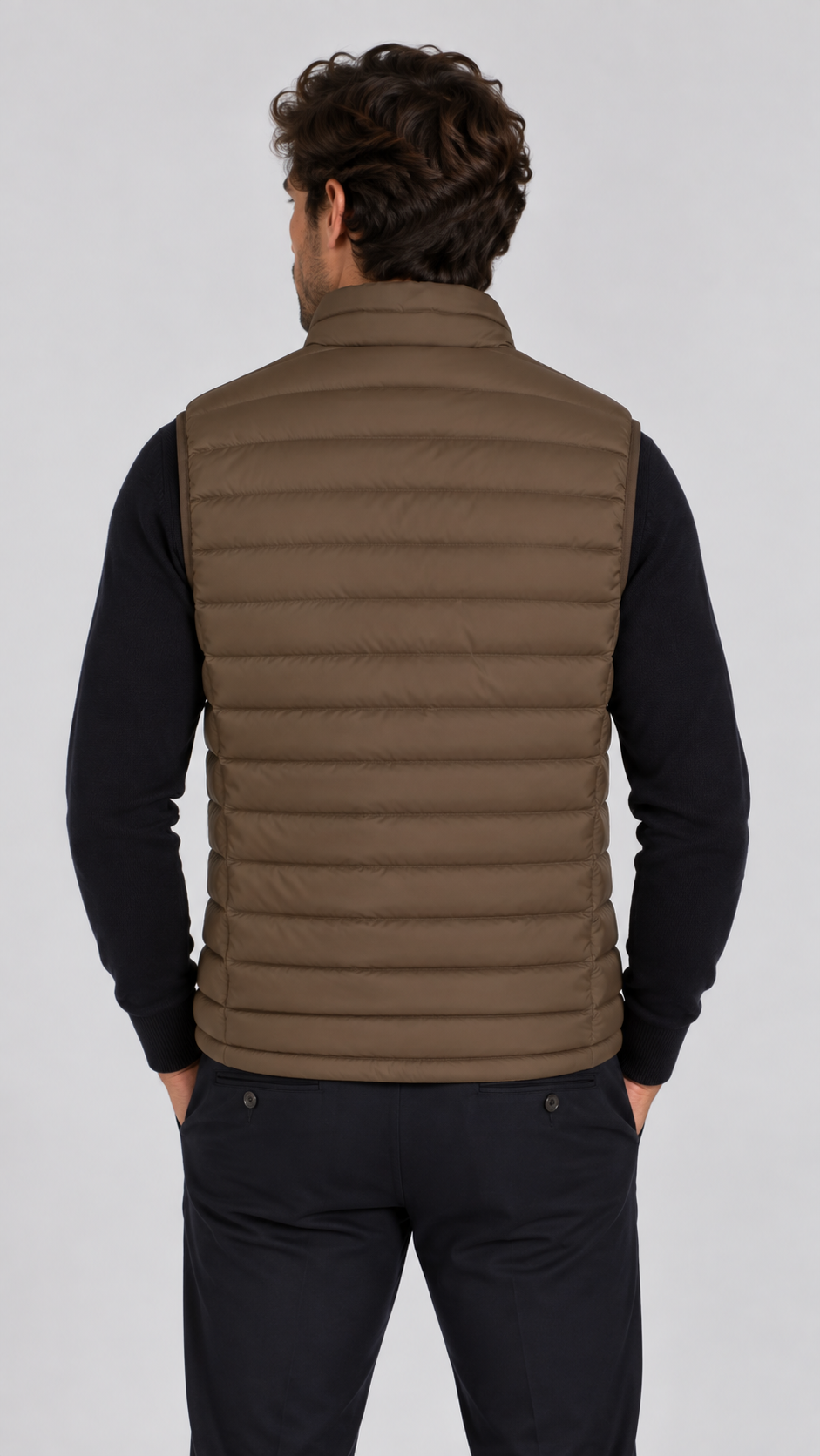 BOSTON Gilet Imbottito Caffè