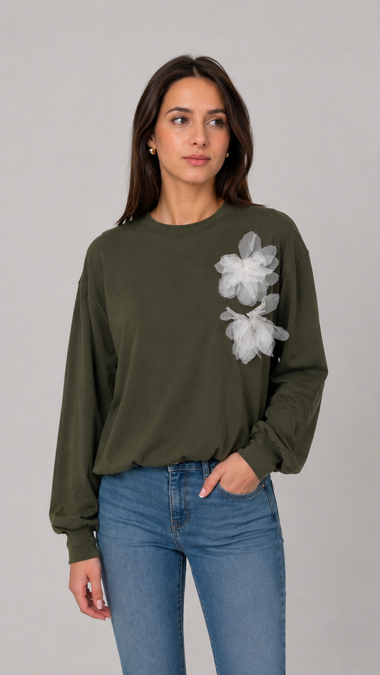 LOKITA Felpa Verde