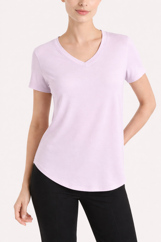 RAGNO T-shirt V Rosa