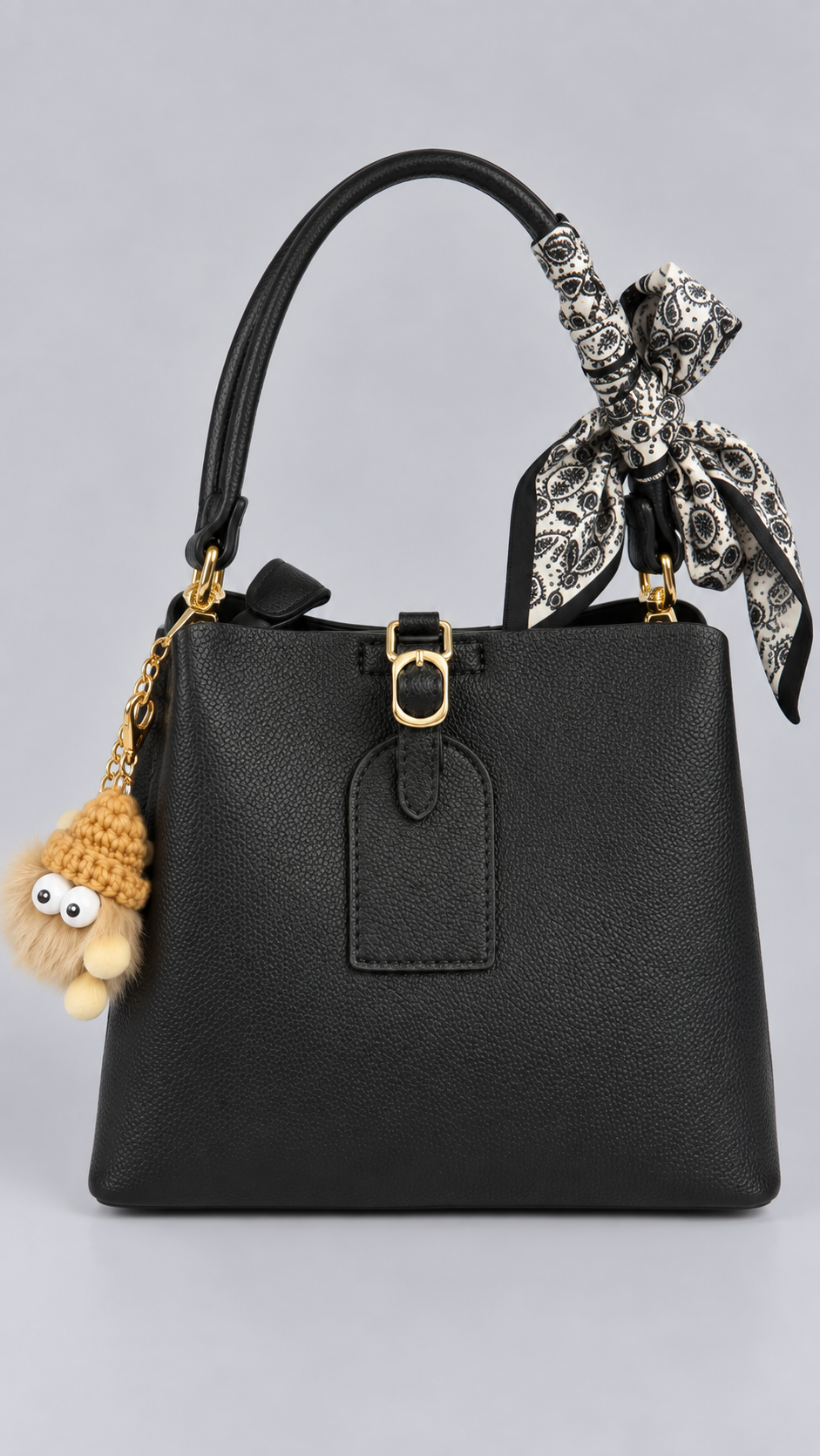 Borsa Foulard Nera