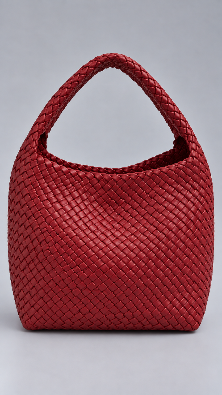 Borsa Intreccio Bordeaux