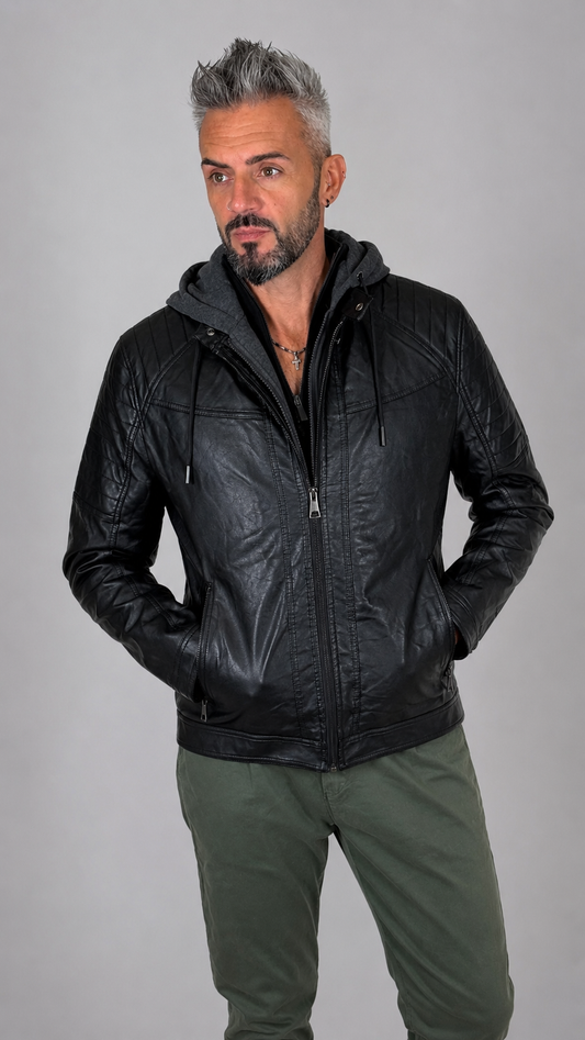 Giacca in Similpelle L09