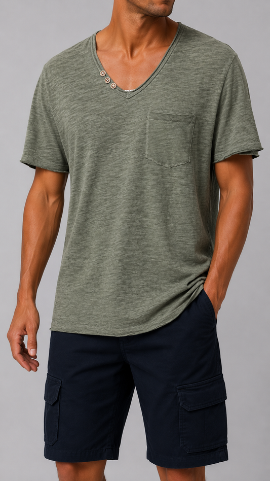 T-shirt Malibu Raw Verde
