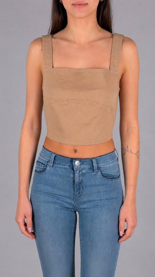 Pinko OUTLET Corpetto Lino C95