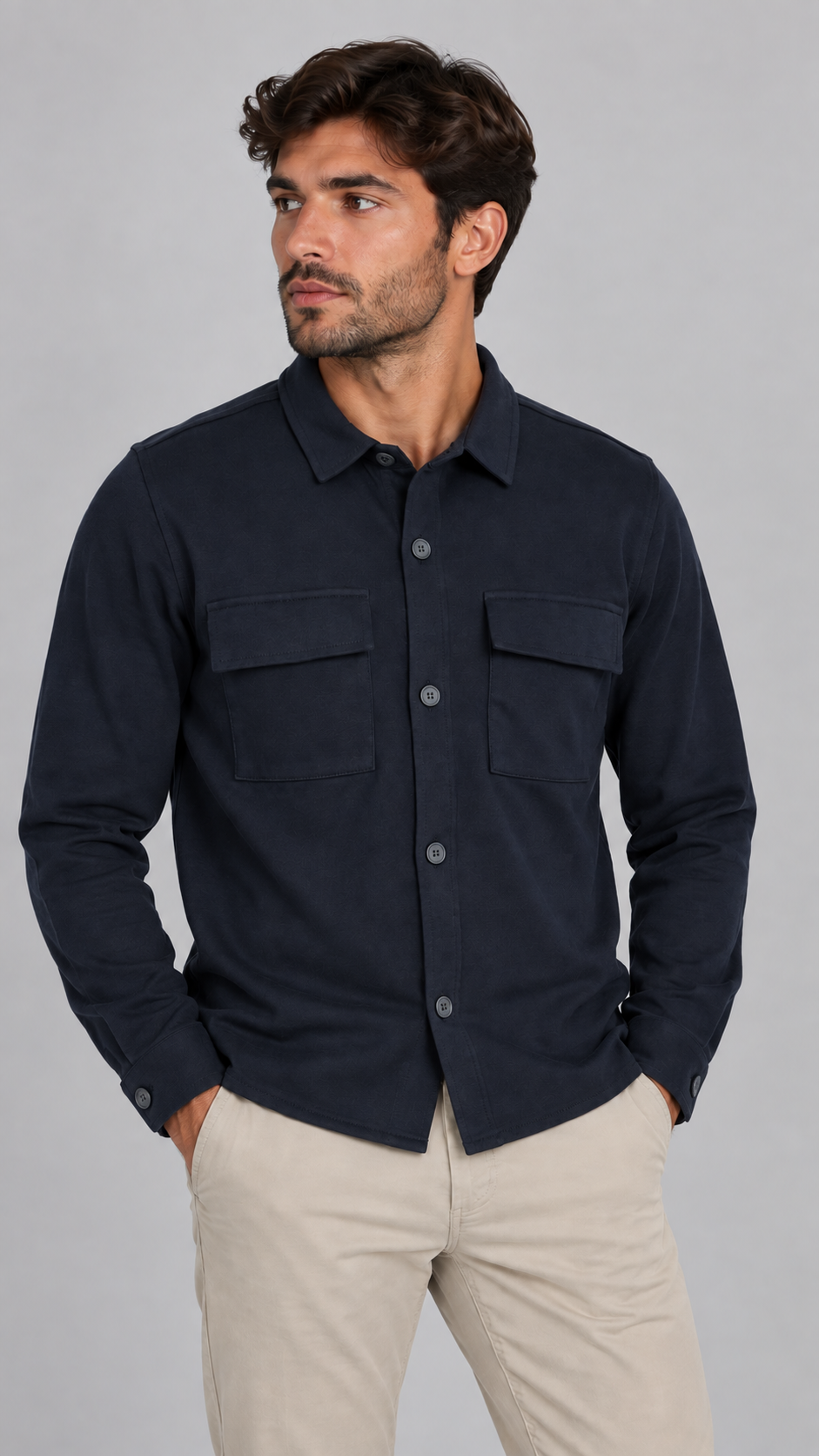 BOSTON Giacca Blu Navy