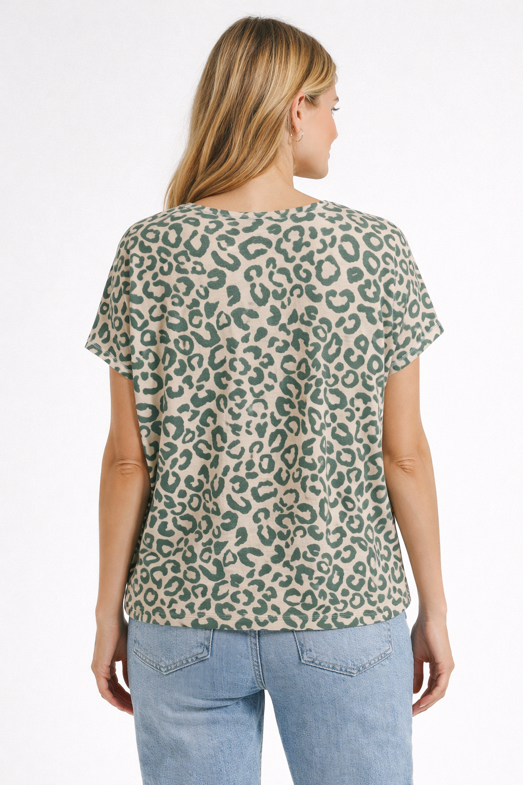 CECIL Tshirt Animalier Verde