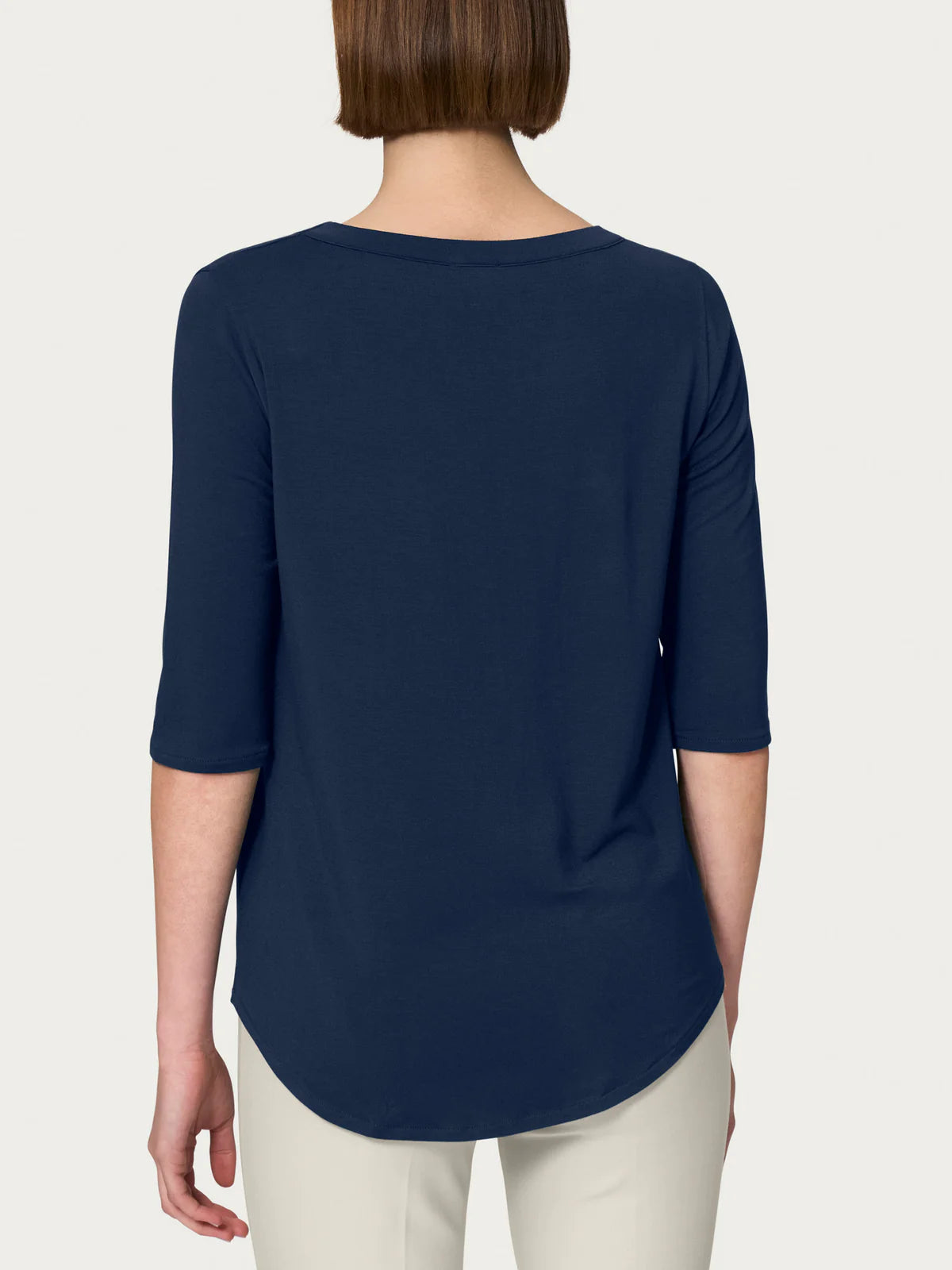 RAGNO Maglia Girocollo 3/4 Blu
