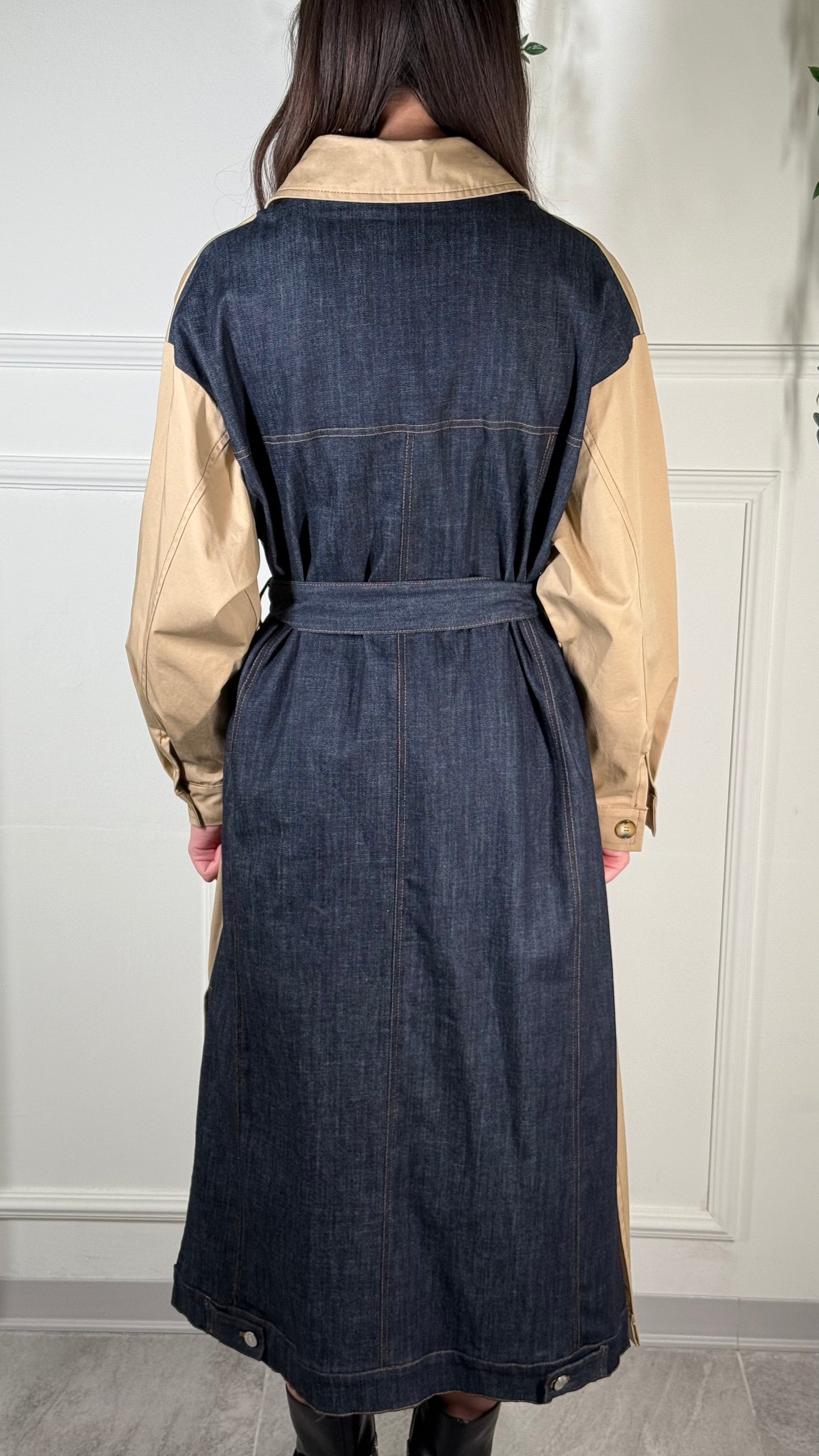 Vicolo OUTLET Trench Denim B08