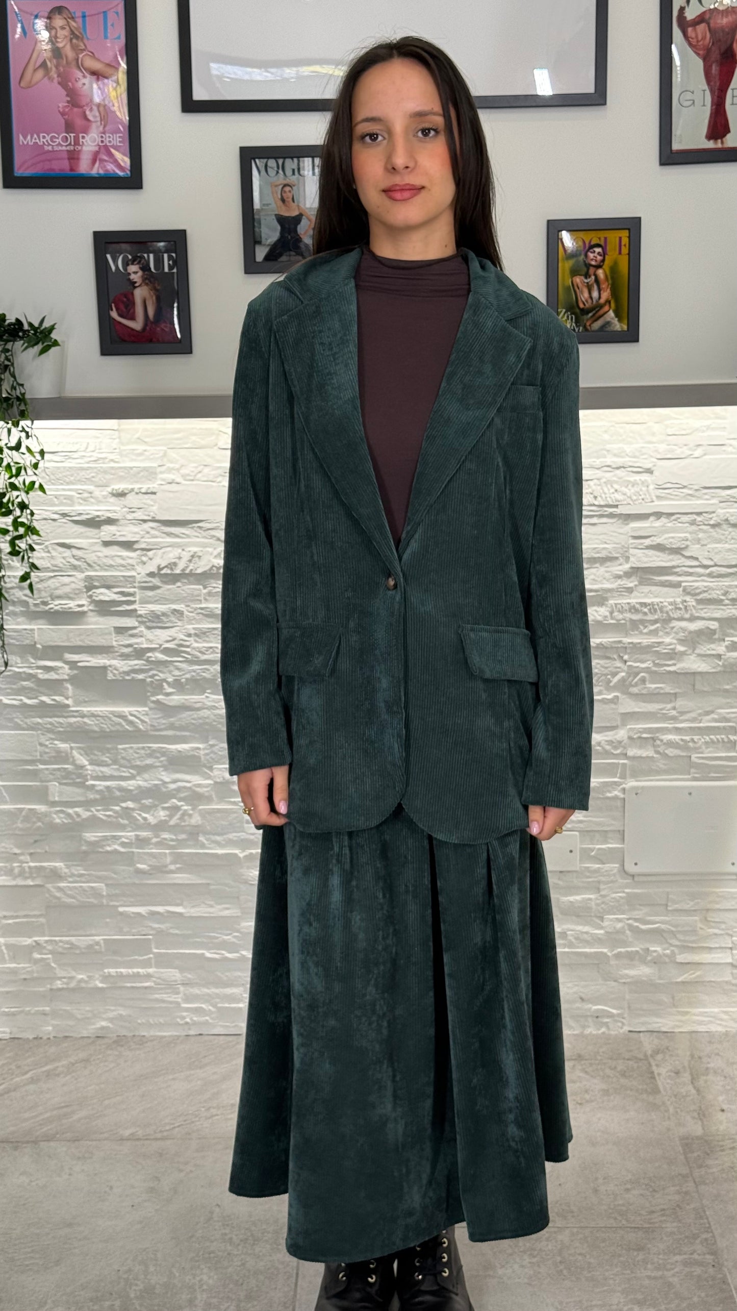 Todami Gonna Velluto Z85