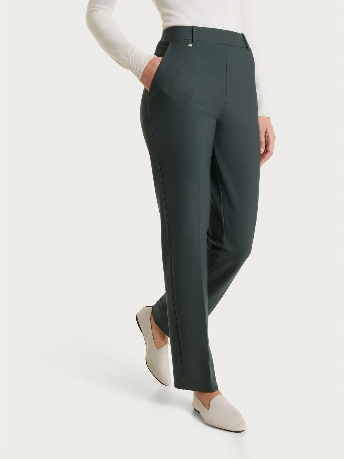 Ragno Pant Dritto Petrolio (C)