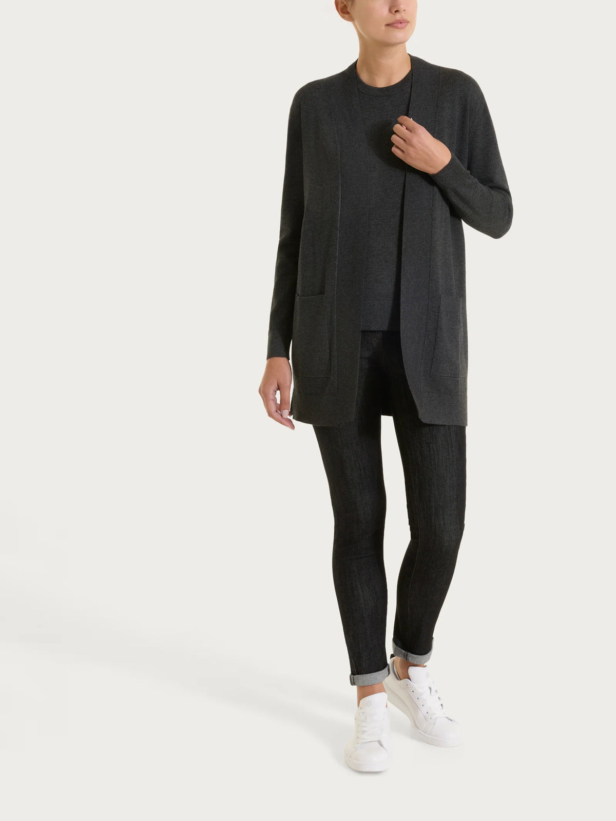 RAGNO Cardigan Grigio Antracite
