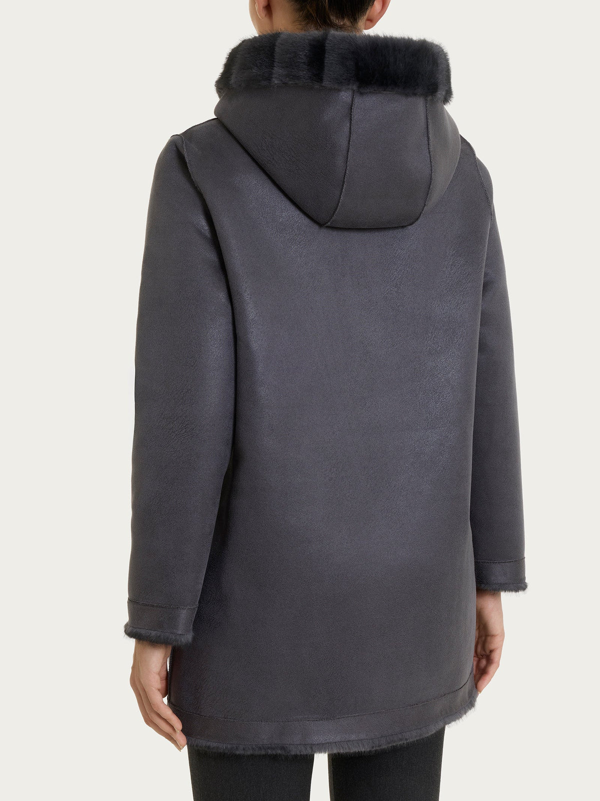 RAGNO Shearling Double Face Grey