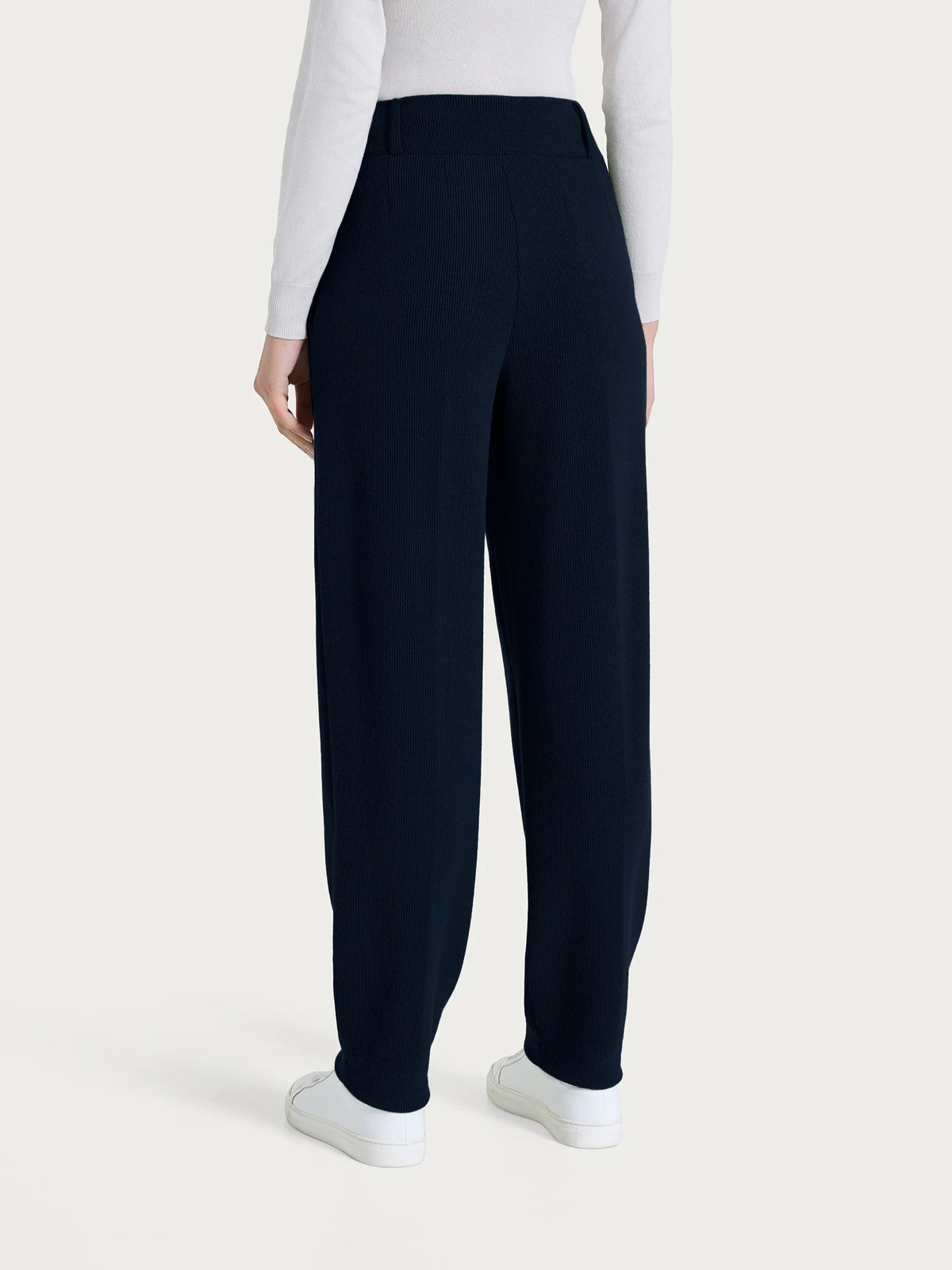 RAGNO Pantaloni Carota Velvet Blu