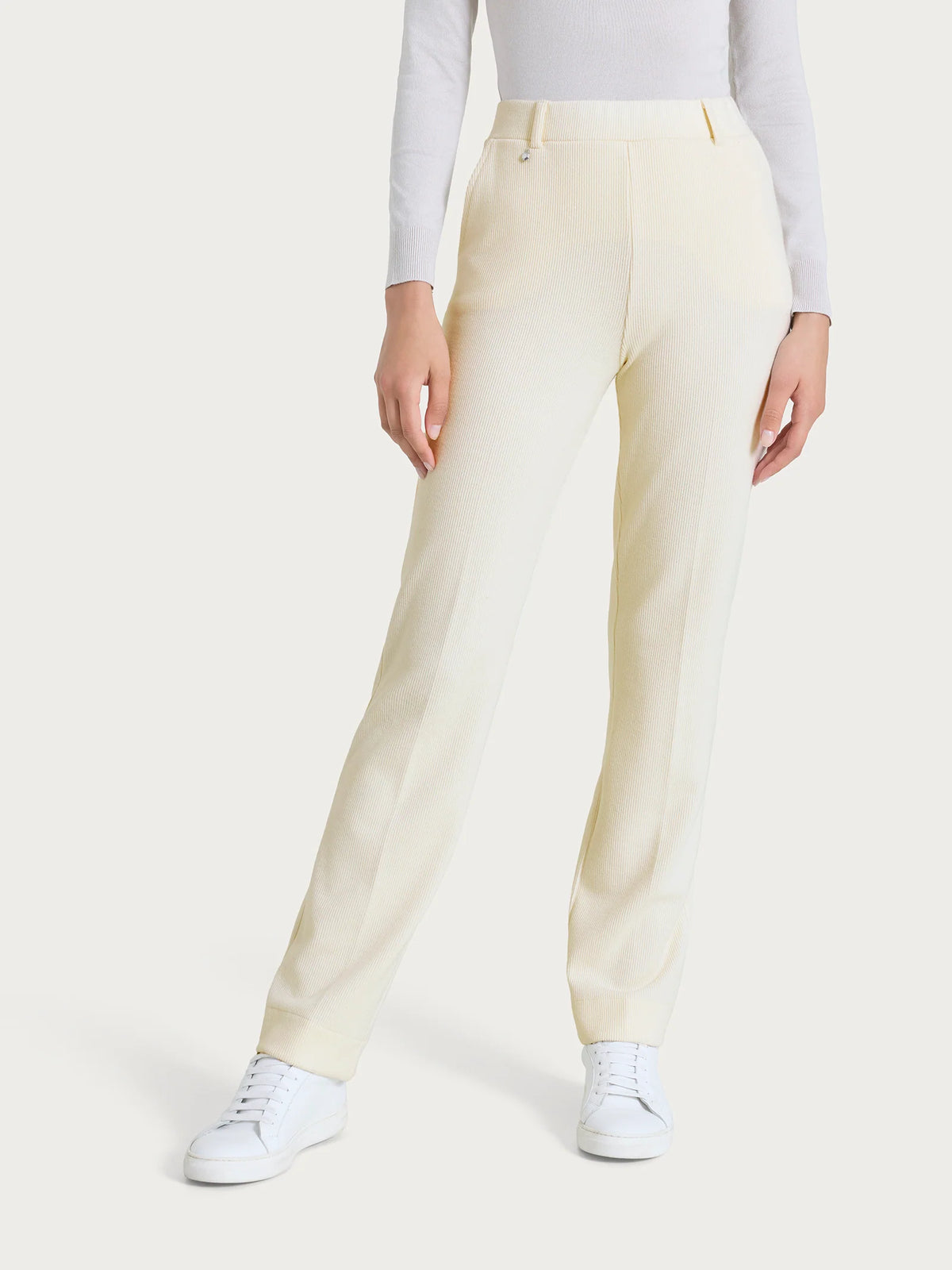 RAGNO Pantalone Dritto Velvet Champignon