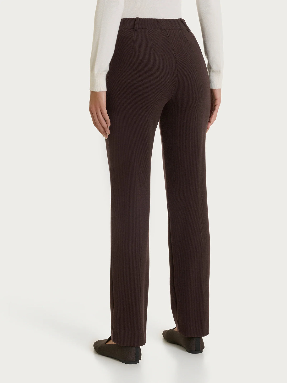 RAGNO Pantalone Dritto Velvet Cioccolato