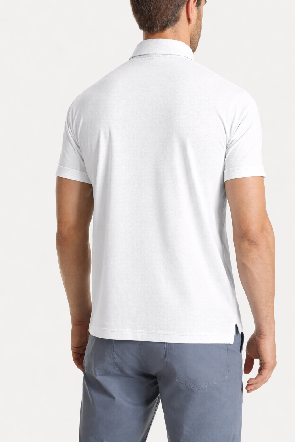 RAGNO Polo Jersey White