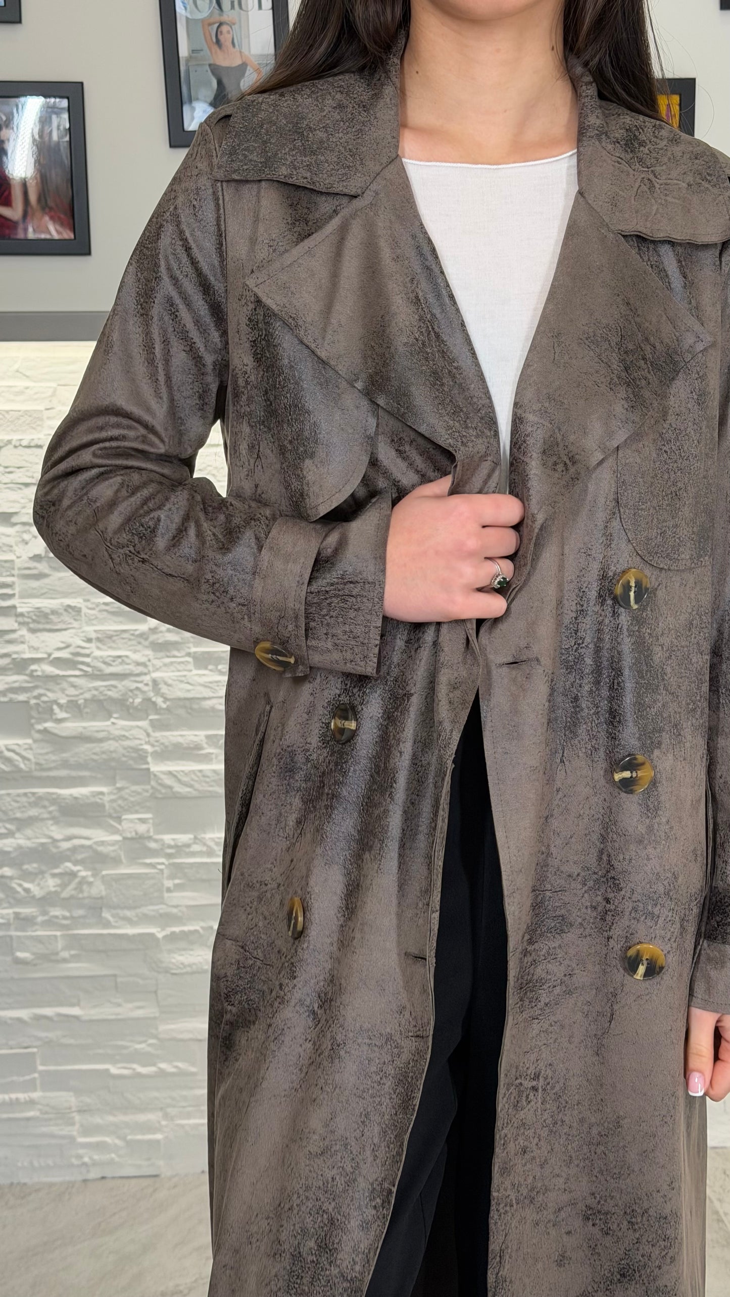 LOKITA Trench Doppiopetto