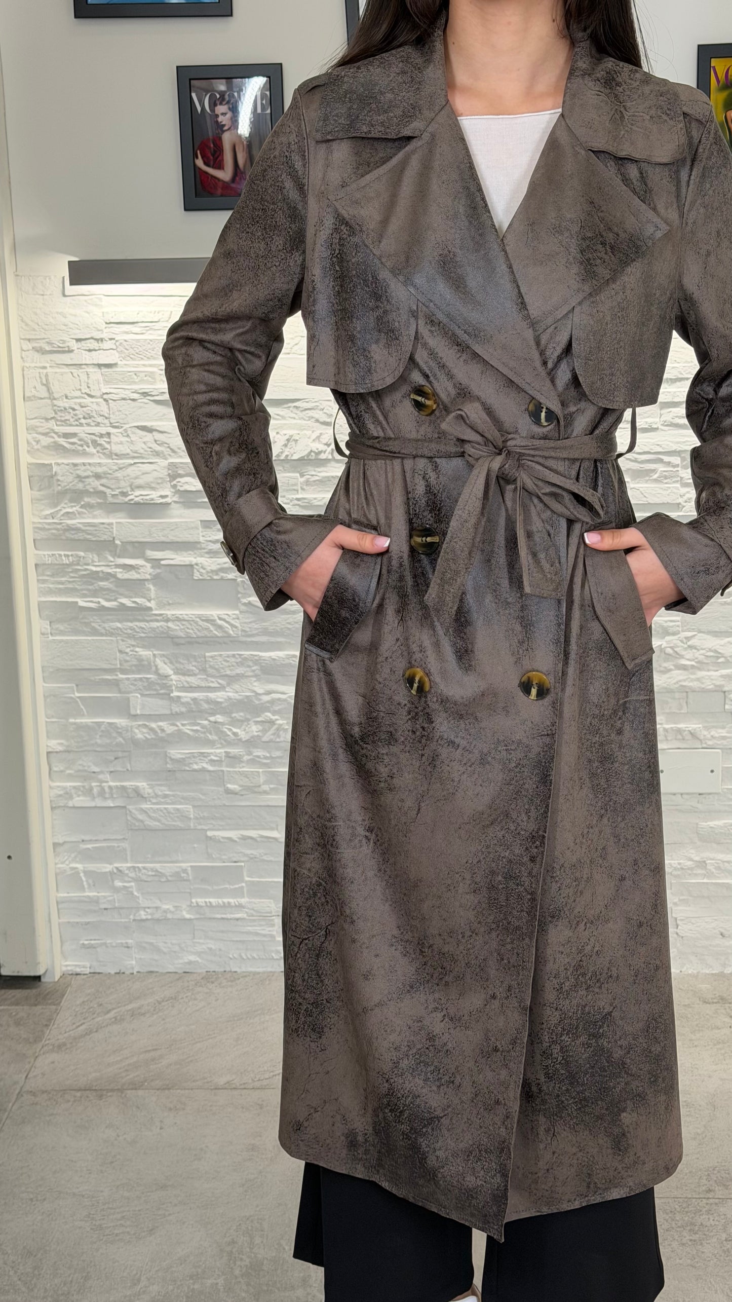 LOKITA Trench Doppiopetto