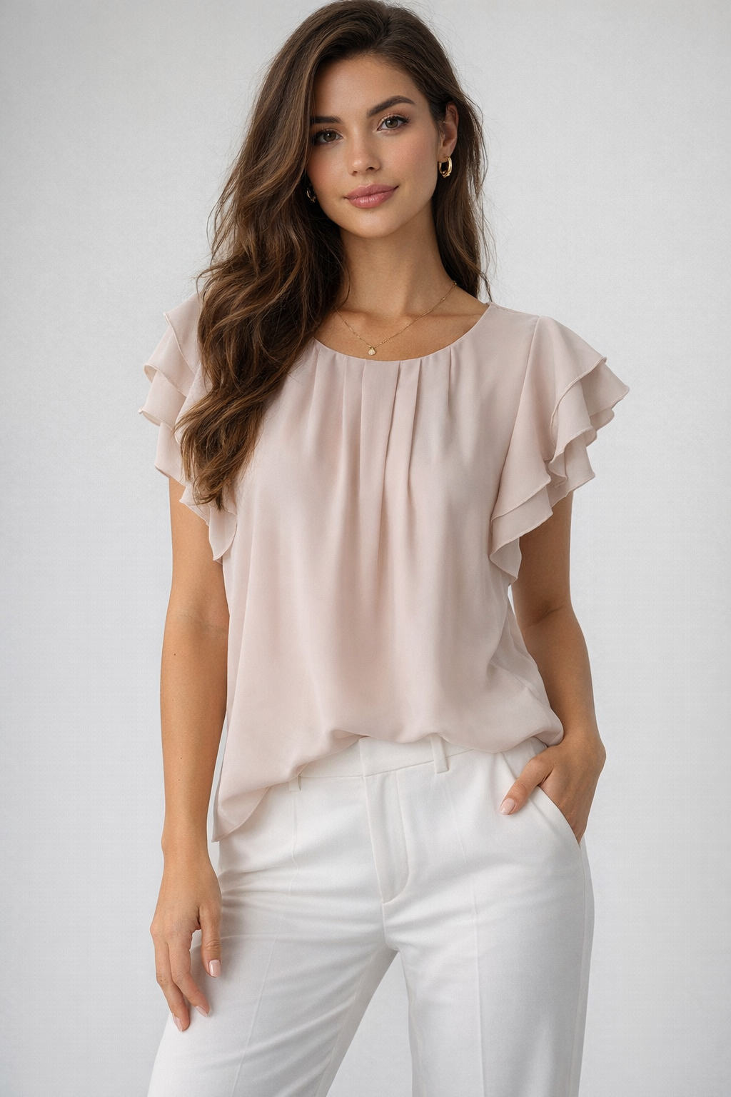RINASCIMENTO Blusa Beige