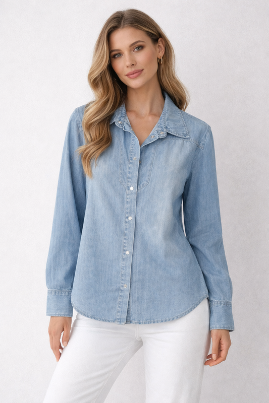 KIKISIX Camicia Jeans