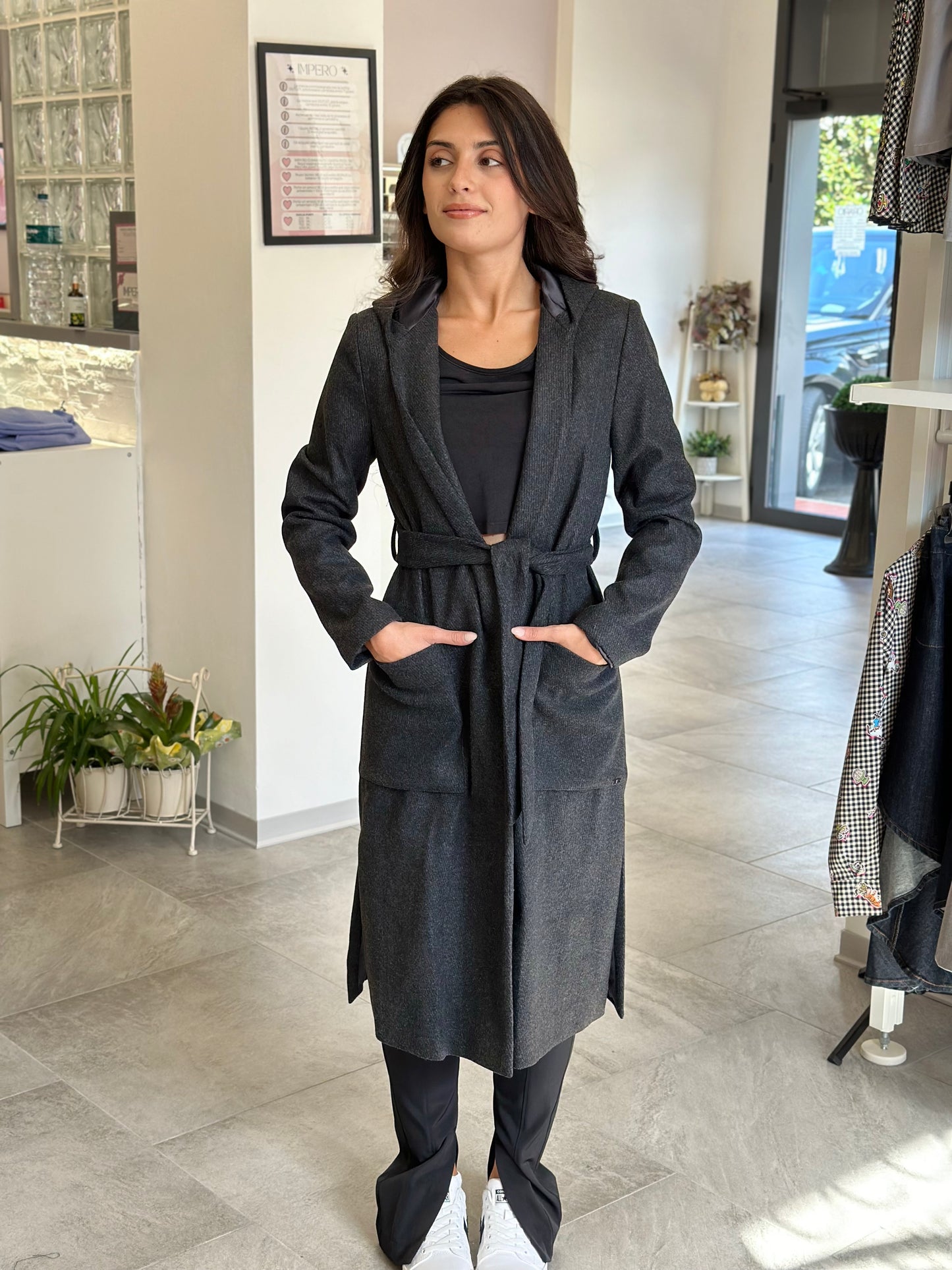 Fracomina OUTLET Cappotto Cappuccio