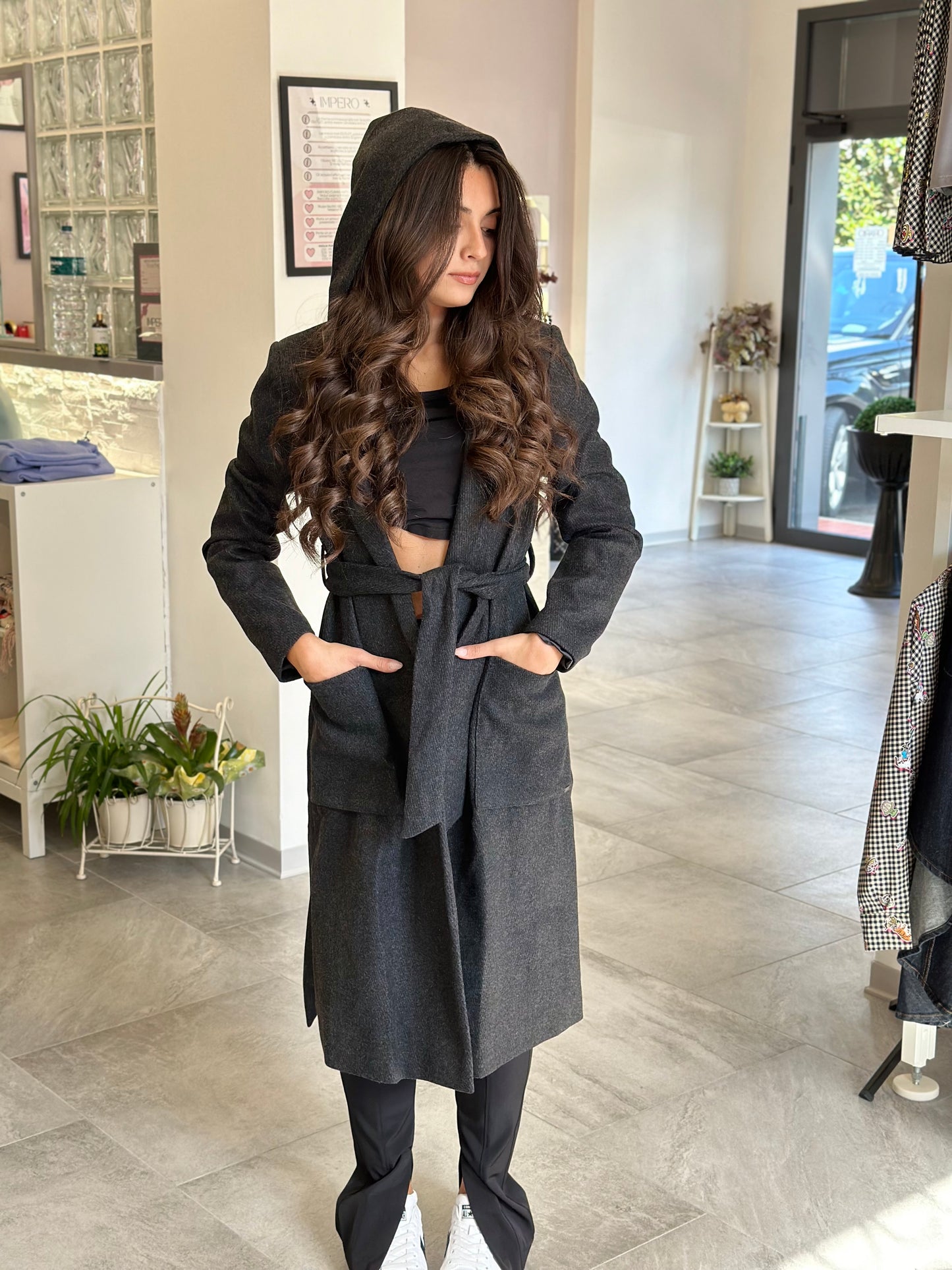 Fracomina OUTLET Cappotto Cappuccio