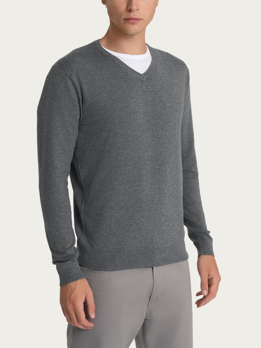 RAGNO Maglioncino Scollo V Grigio