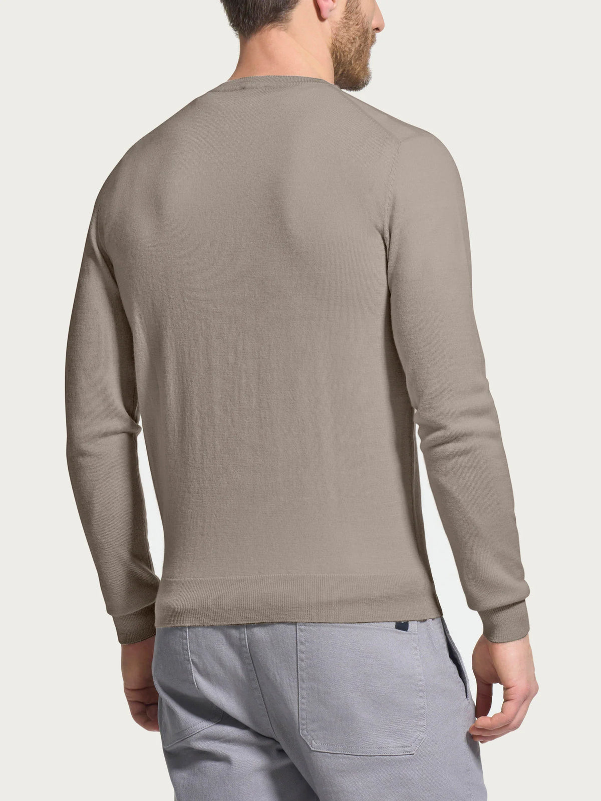 RAGNO Girocollo Lana Merino Beige
